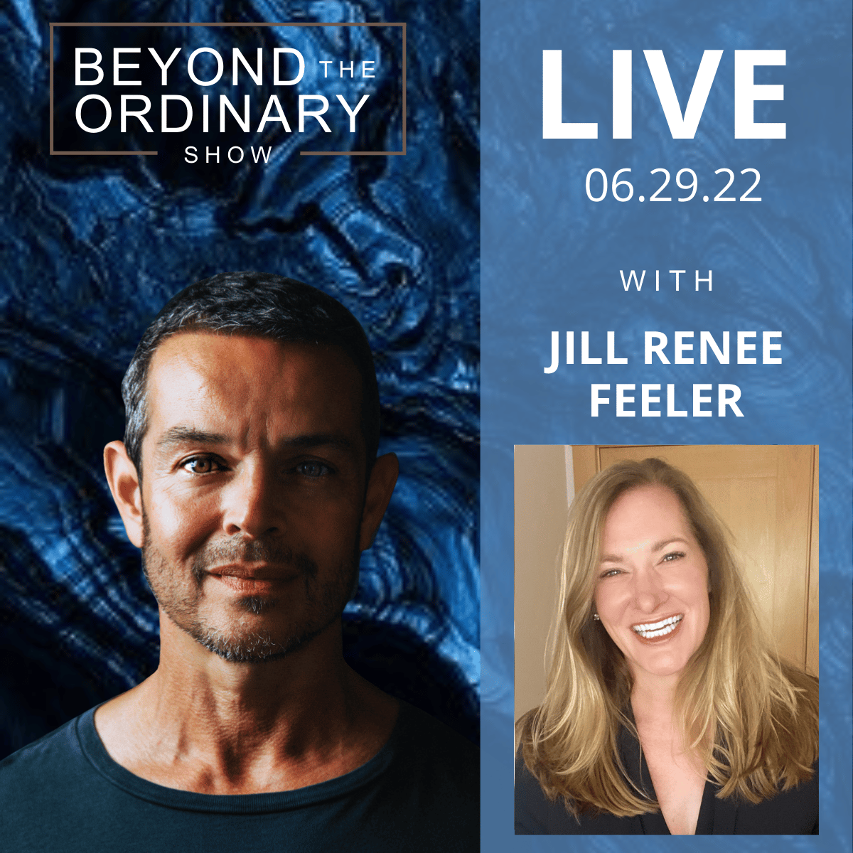 Jill Renee Feeler guest speaker on Beyond the Ordinary Show