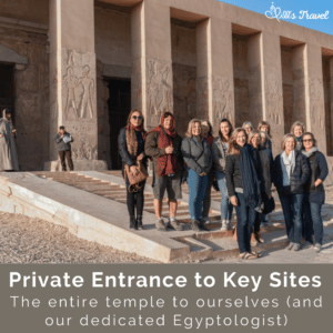 Private Entrance to Sites