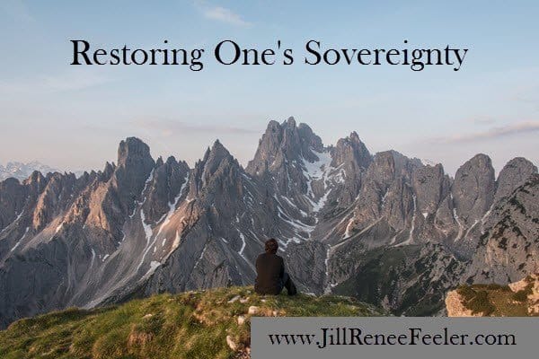 Restoring One's Sovereignty