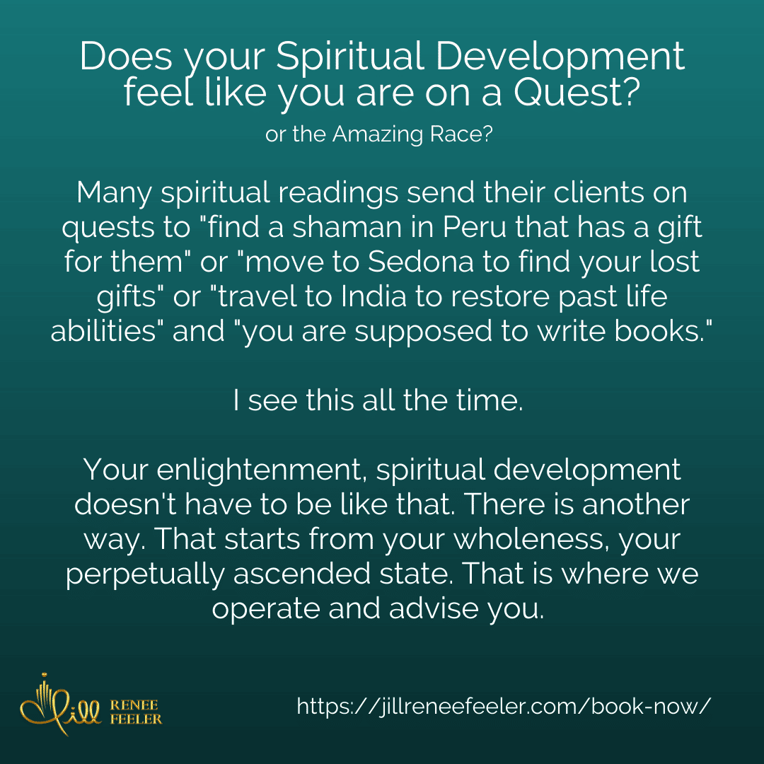 Does Your Spiritual Development Feel Like You Are On A Quest Or Even 