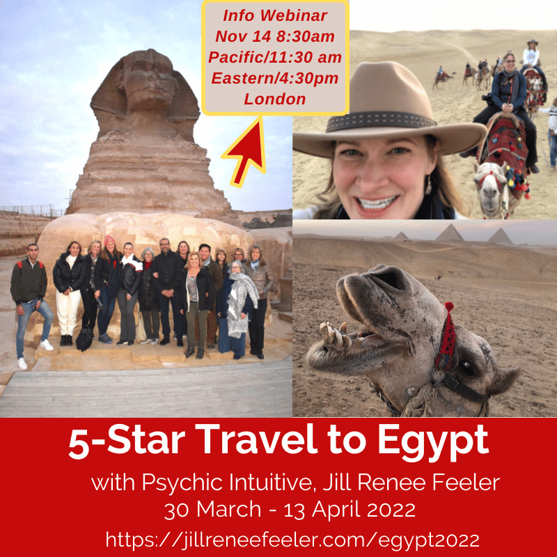 5 star travel to Egypt with Jill Renee Feeler